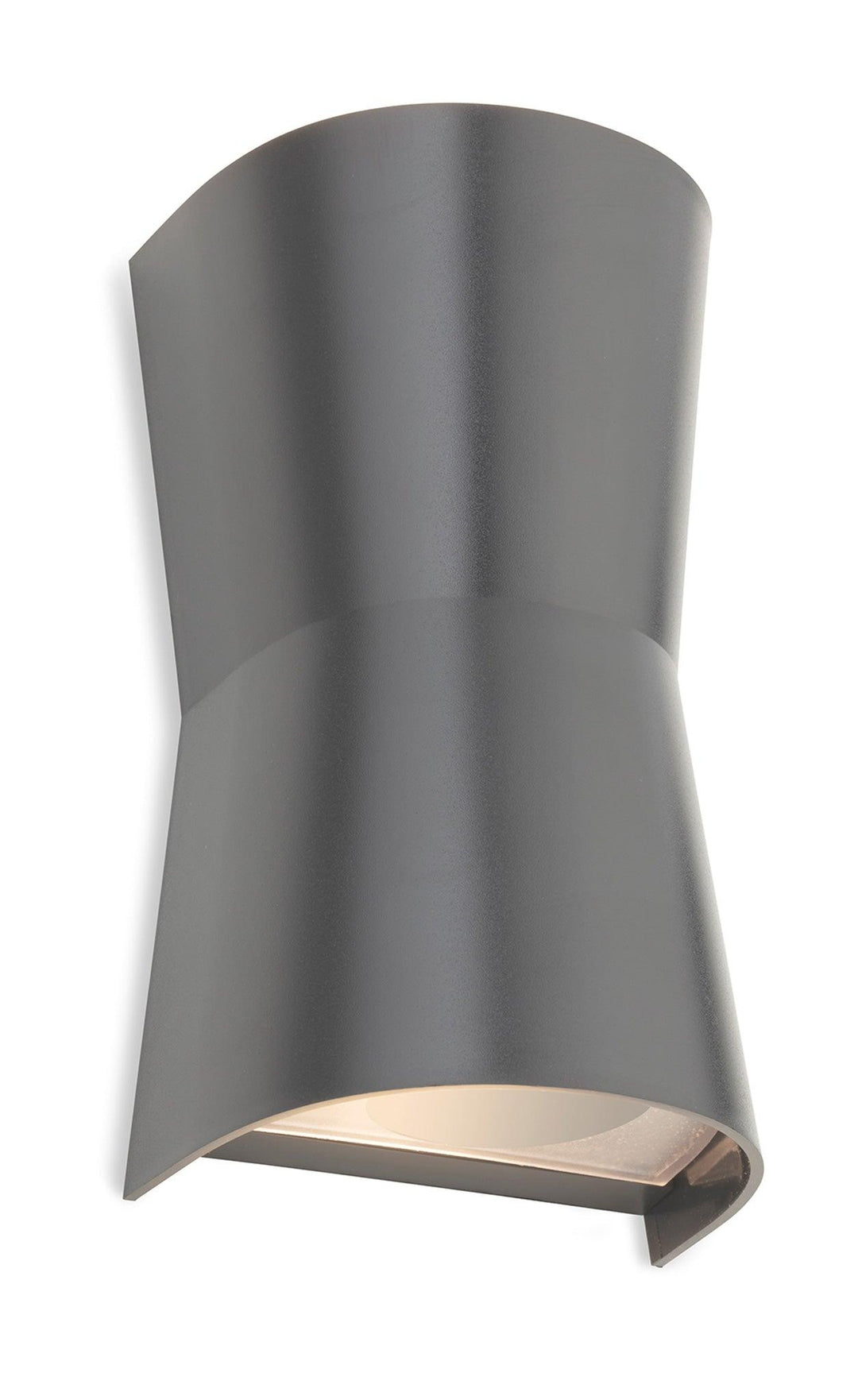 Duke Resin 2 Light Wall Graphite - Prisma Lighting