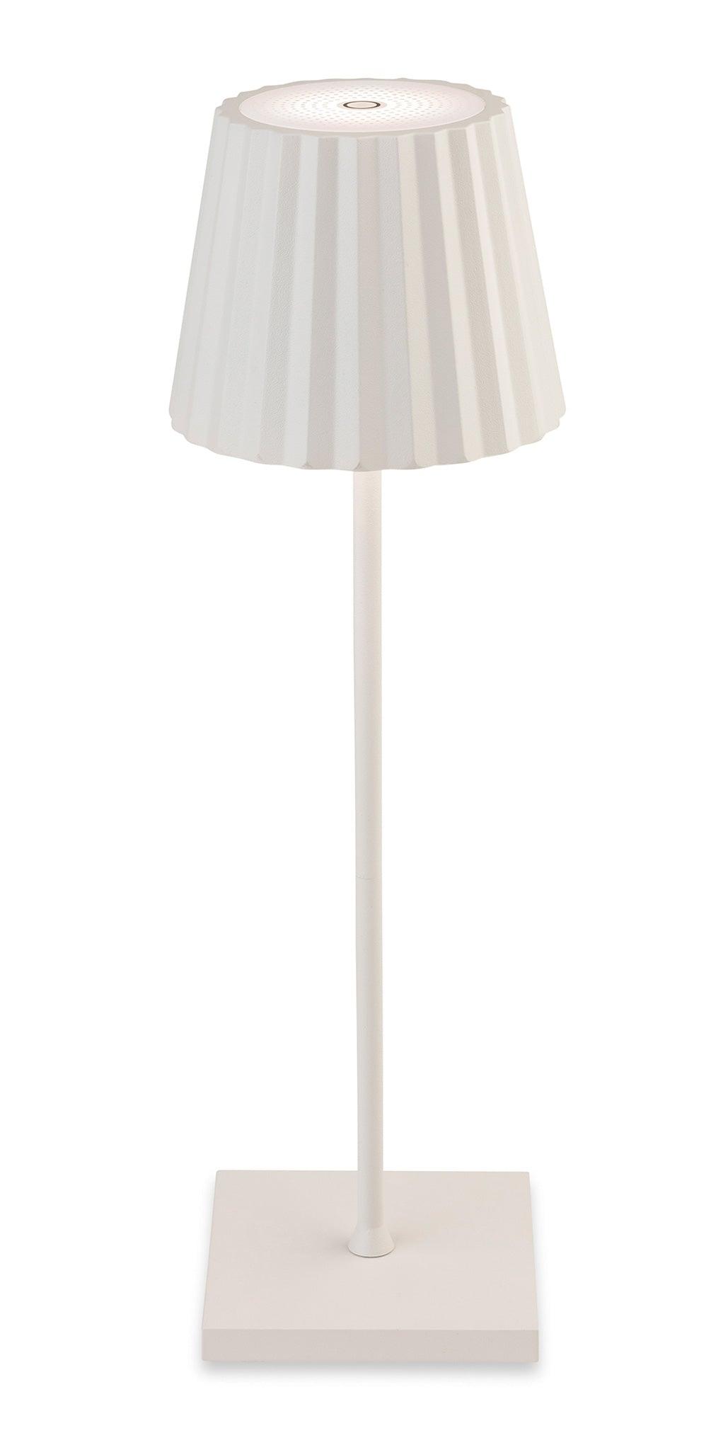 Koko LED Table Lamp White - Prisma Lighting