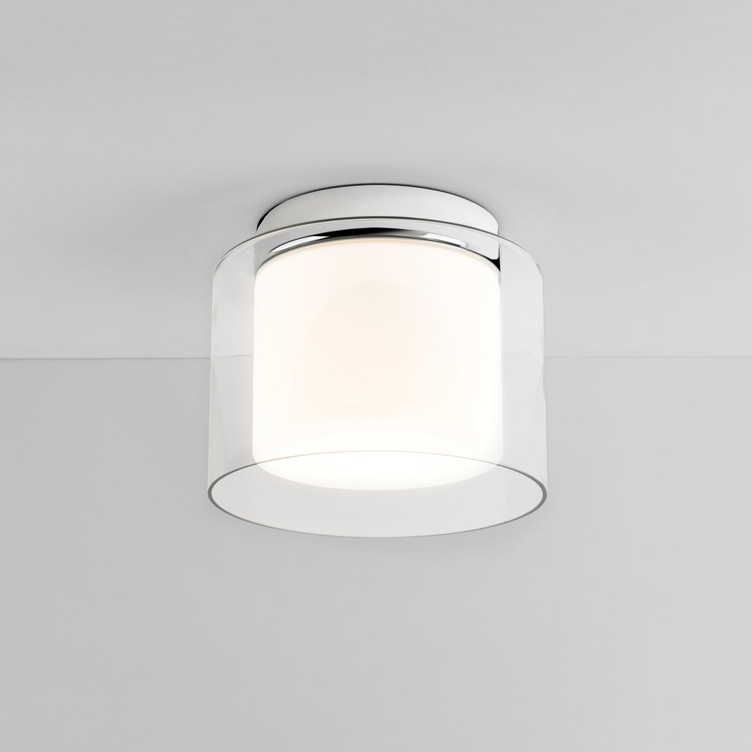 Astro Arezzo Ceiling Light in Polished Chrome – Bathroom Ceiling Fixture