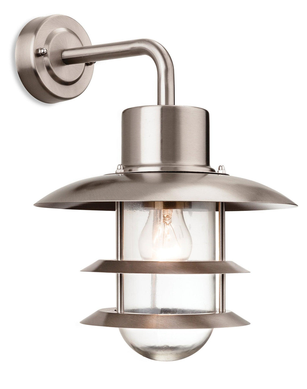 Austin Wall Light Stainless Steel - Prisma Lighting
