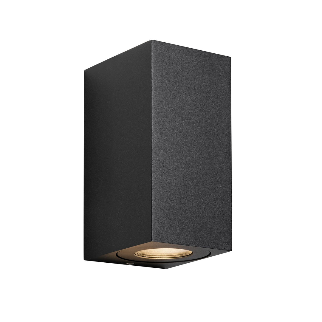 Nordlux Canto Maxi Kubi 2 Wall Light – Modern Outdoor Lighting in Seaside Black 49731203