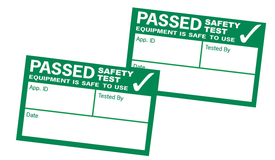 Kewtech 500PASS Appliance Pass Labels, Pack of 500 - Prisma Lighting