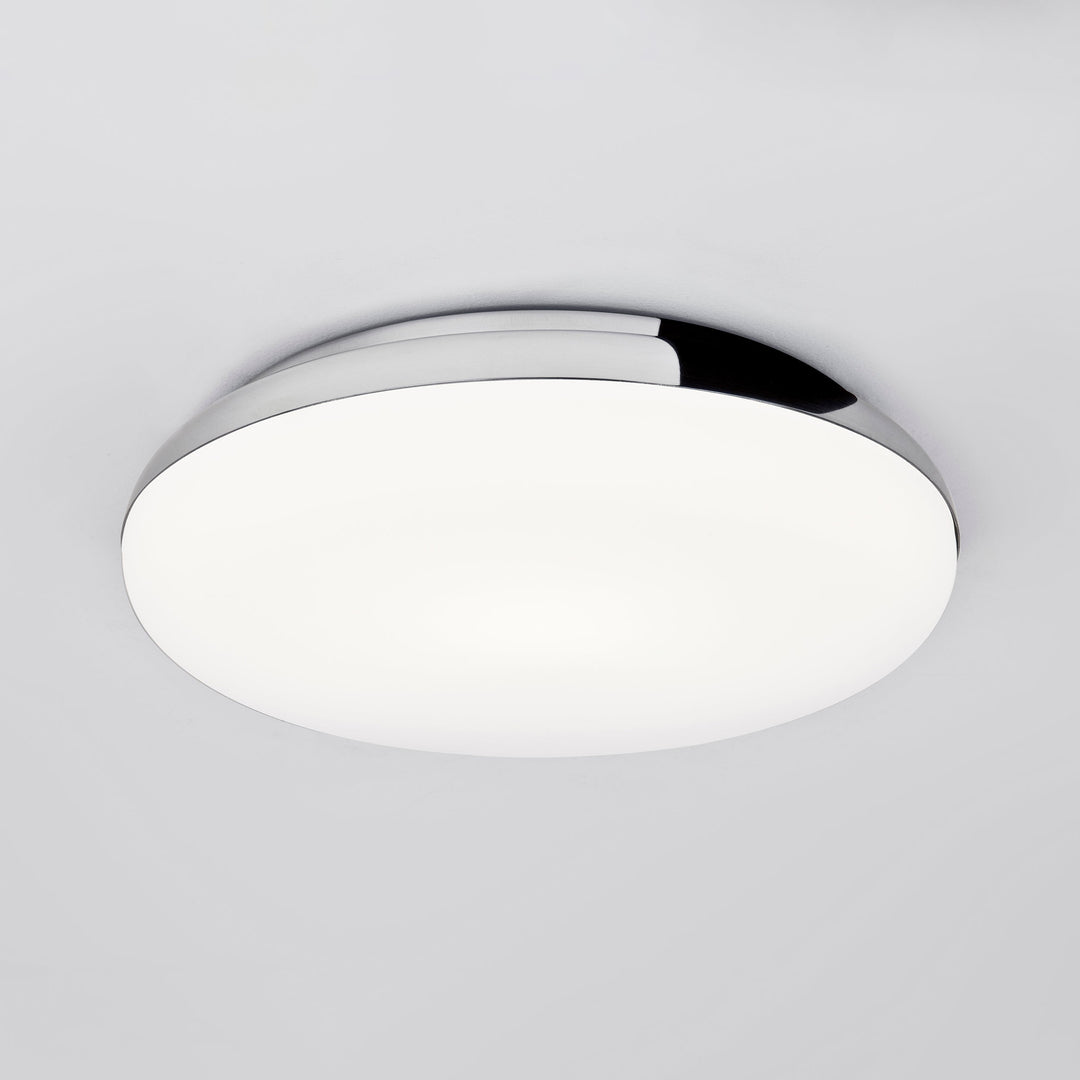Astro Altea 300 Ceiling Light in Polished Chrome – Bathroom Ceiling Fixture
