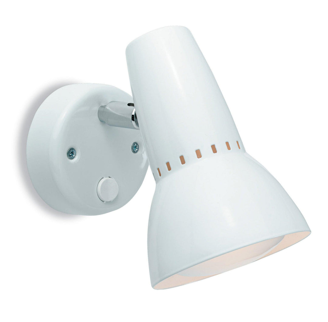Lynx 100 Single Spot (Switched) White - Prisma Lighting