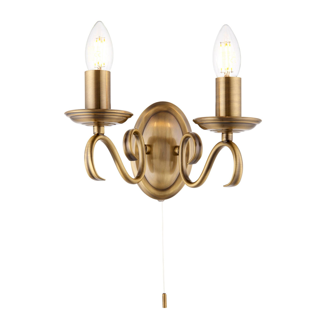 Bernice 2lt wall - Prisma Lighting