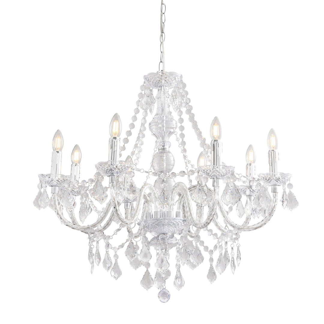 Clarence 8lt pendant - Prisma Lighting