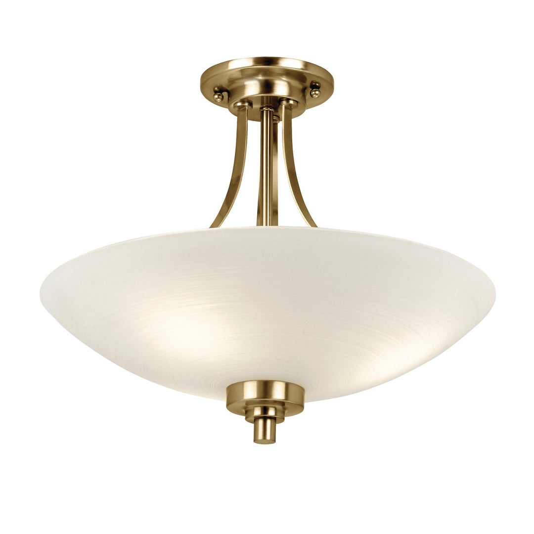 Welles 3lt semi flush - Prisma Lighting