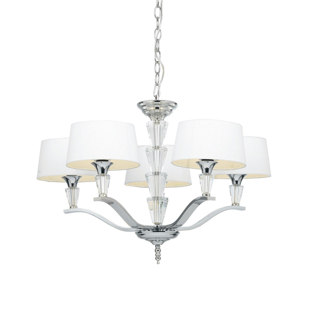 Fiennes 5lt pendant - Prisma Lighting