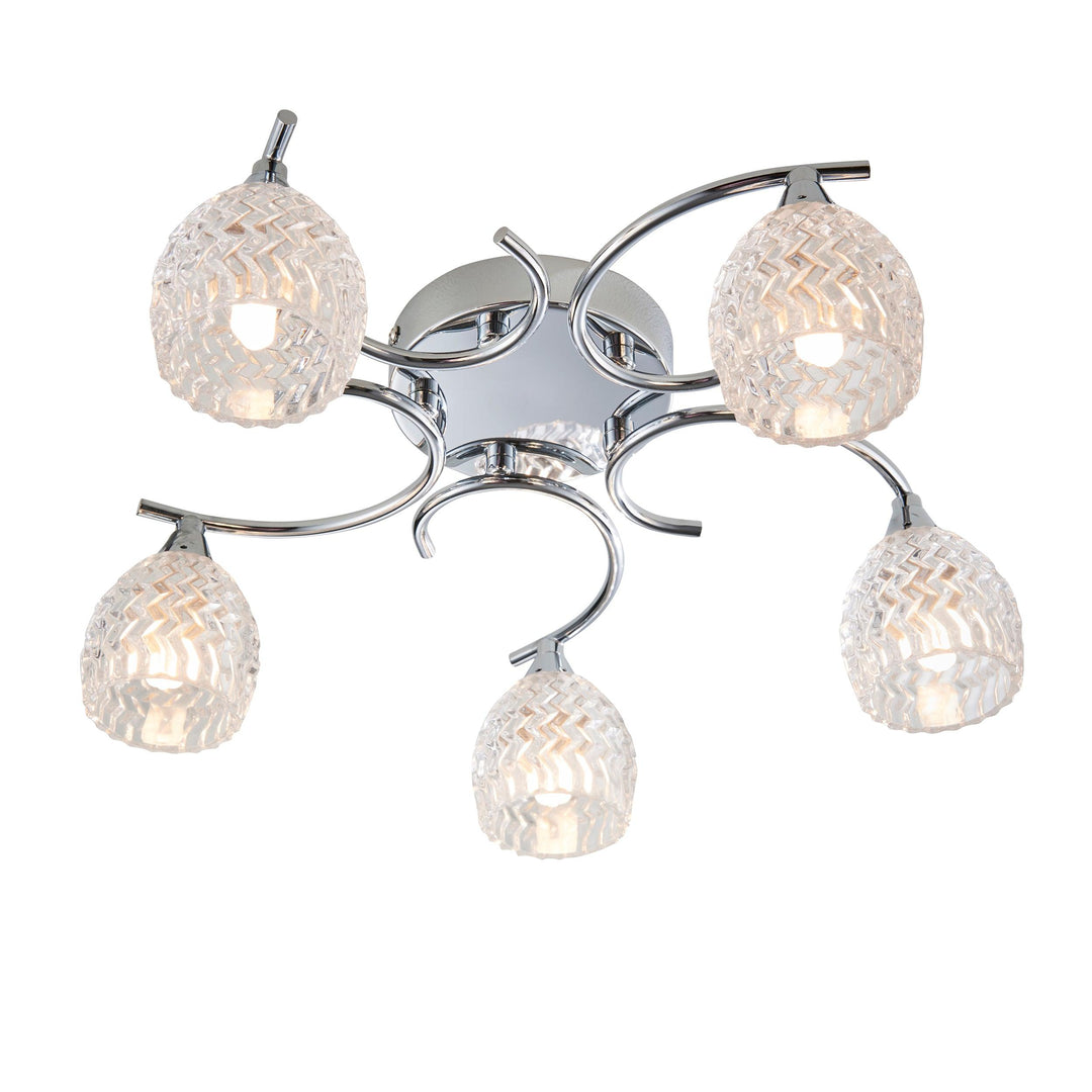 Boyer 5lt semi flush - Prisma Lighting