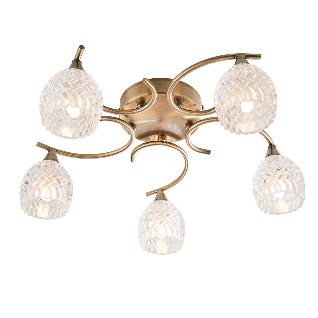 Boyer 5lt semi flush - Prisma Lighting