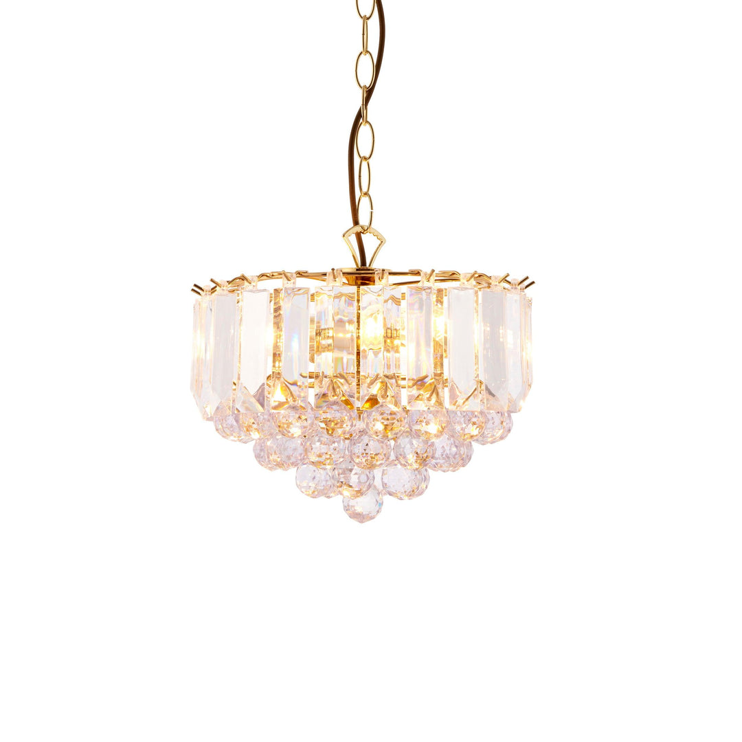 Fargo 3lt small pendant - Prisma Lighting