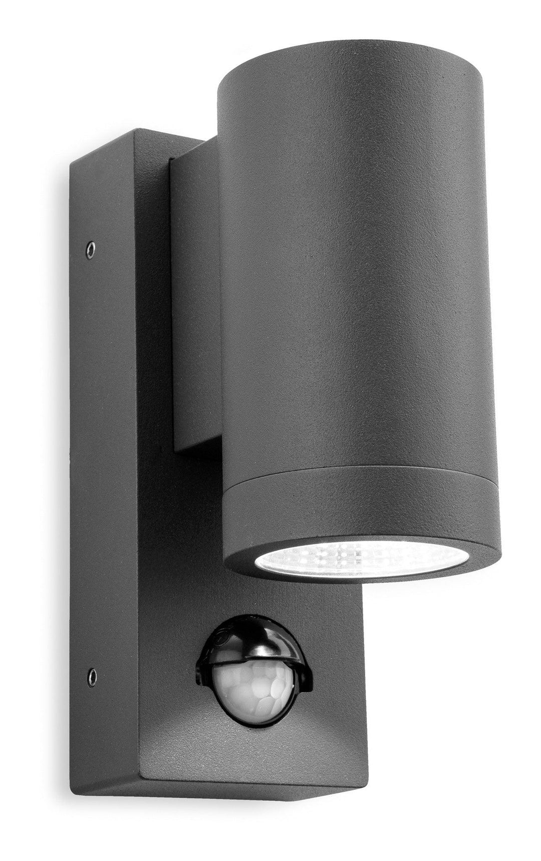 Shelby Single LED Wall with PIR Graphite - Prisma Lighting