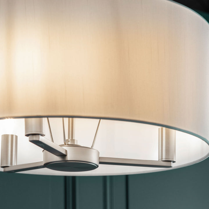 Daley 3lt pendant Nickel
