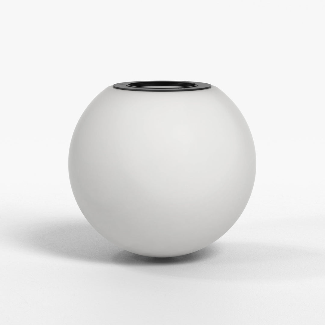 Astro Nara Globe Glass Shade in opal white, model 5039001