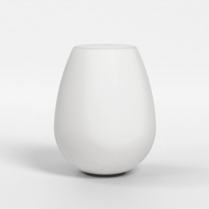 Astro Tacoma Tulip shades side by side—smooth opal white and smoke ribbed