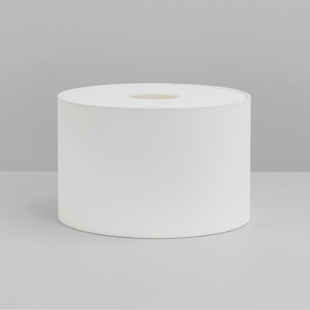 Astro Drum 250 Shade in White fabric