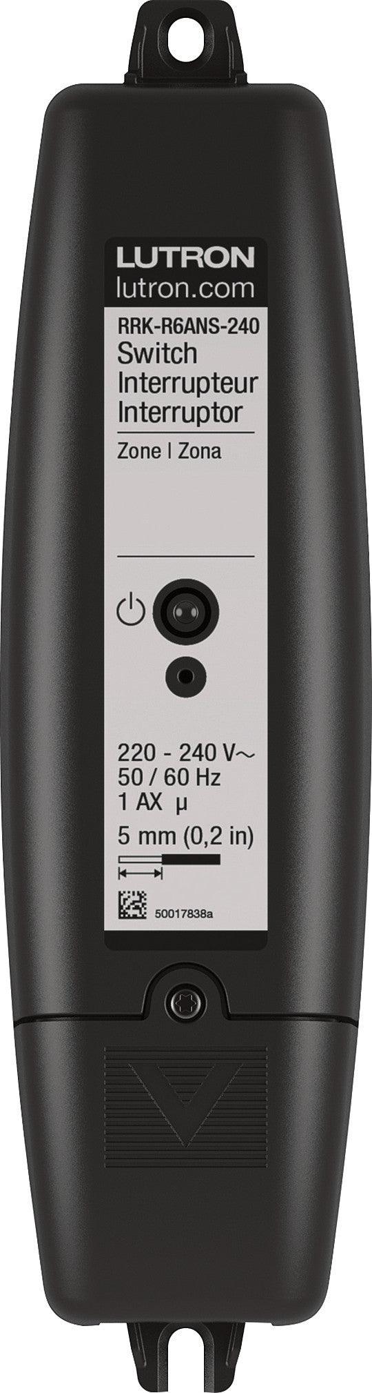 Lutron RA2 Select Relay Switch Black - Prisma Lighting