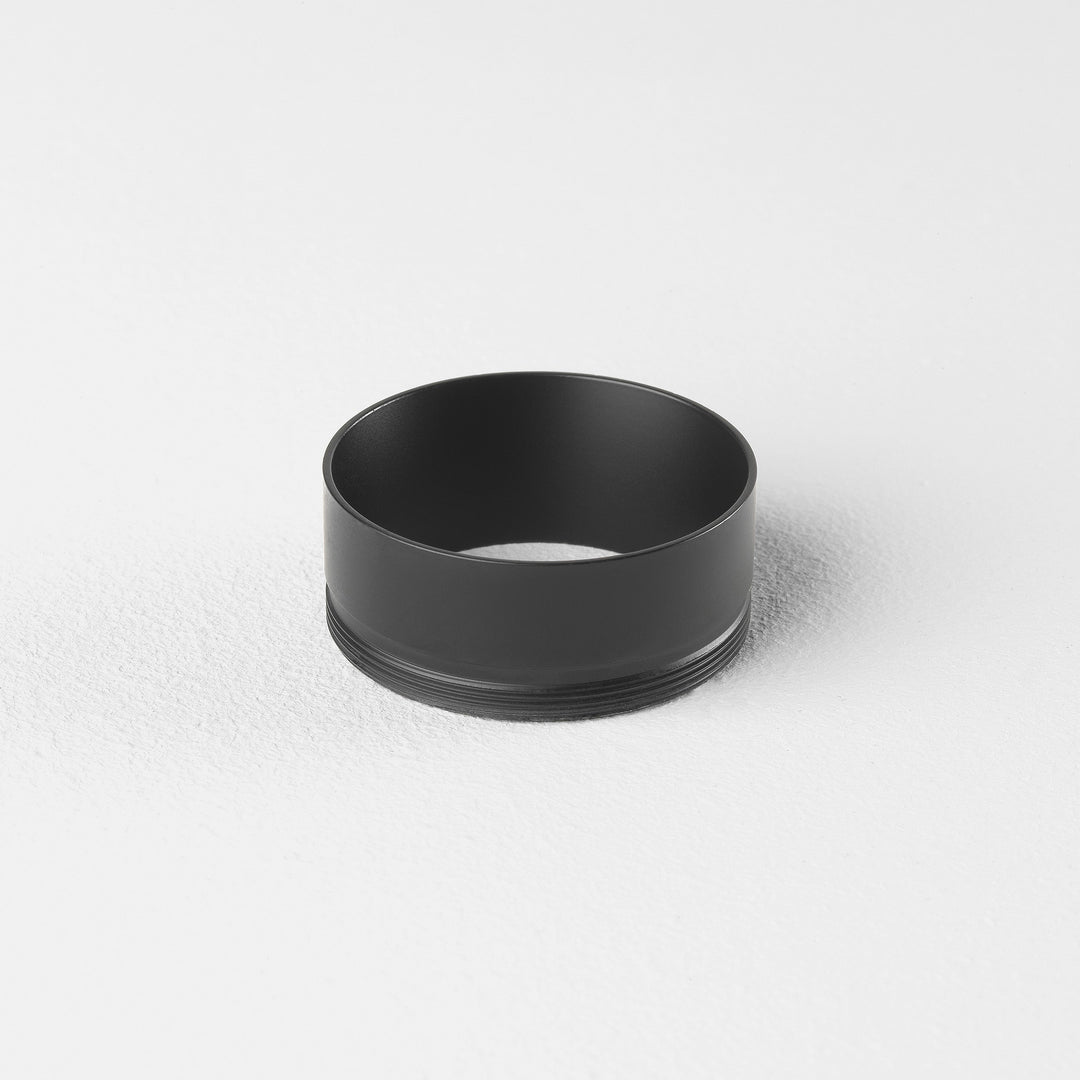 Astro Can 75 Bezel in Matt Black, 72 mm diameter