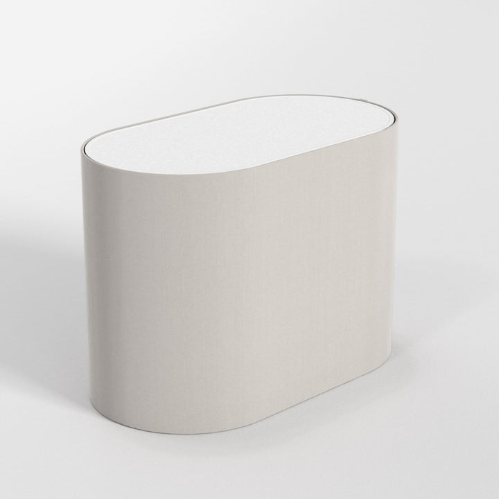 Astro Stadium 300 shade in Putty polycotton—slim rectangular silhouette