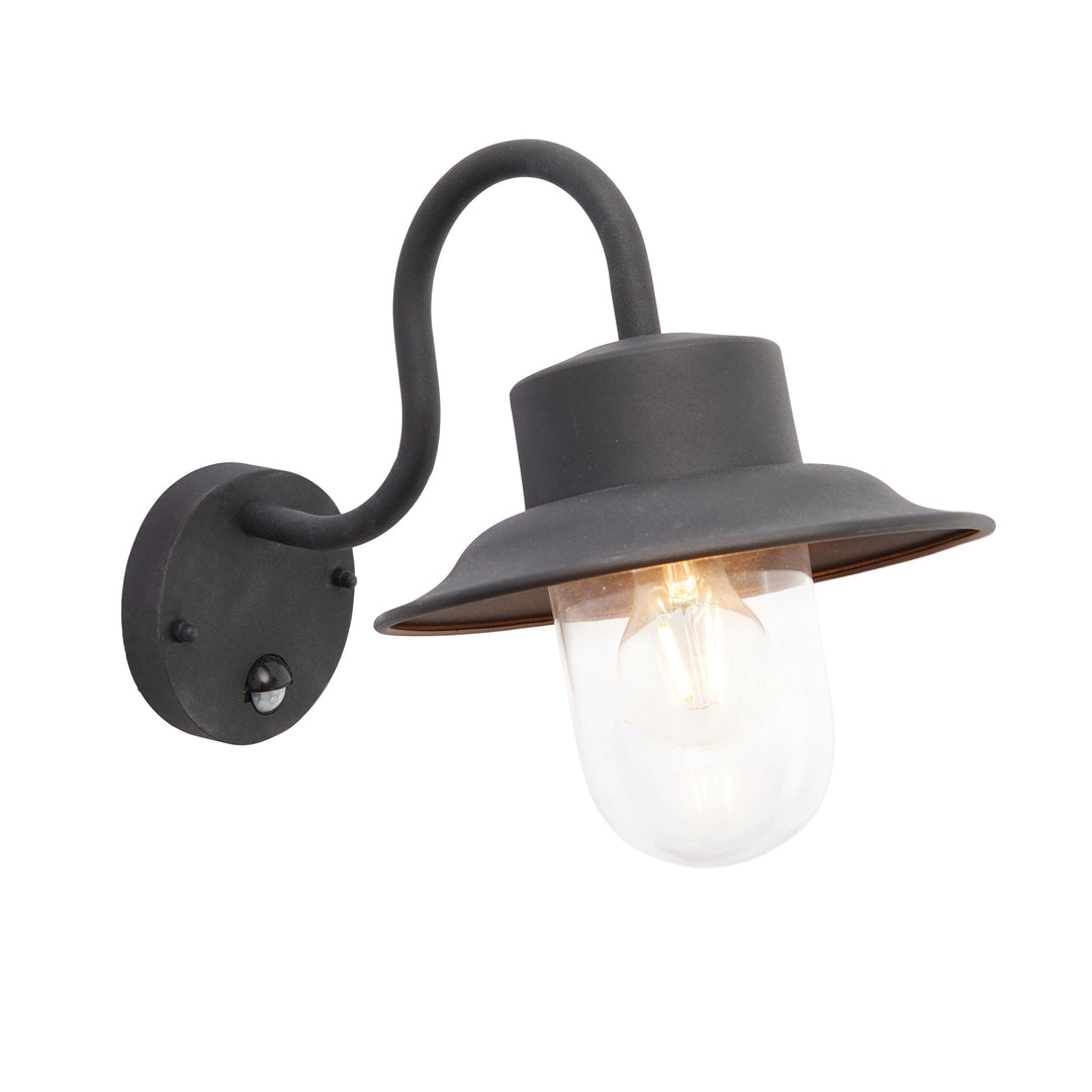 Chesham PIR Wall Black