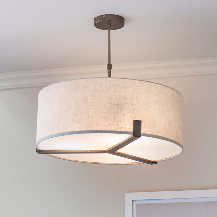 Hayfield 3lt pendant Bronze