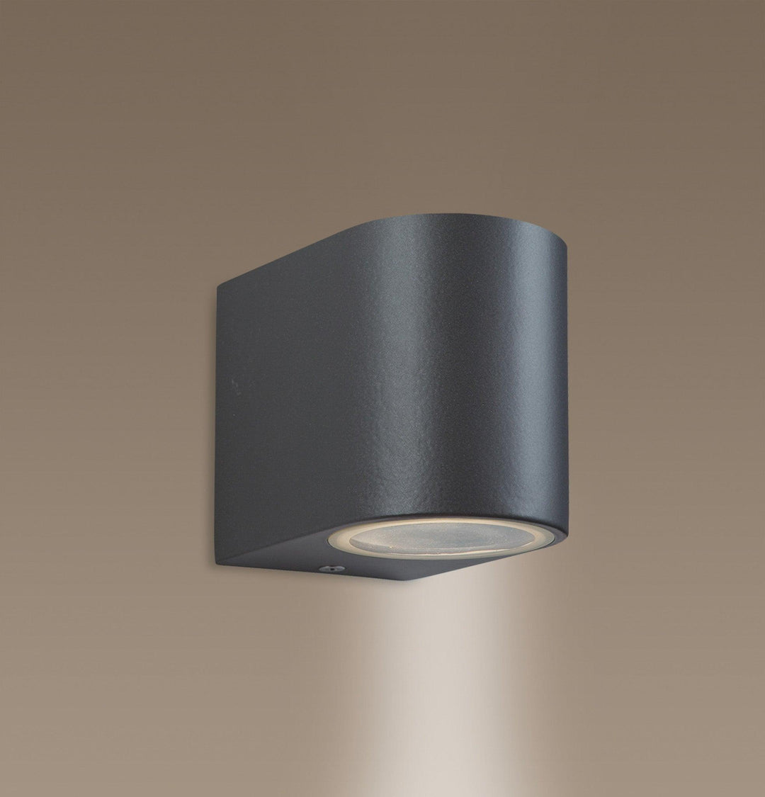 Scenic Single Wall Gun Metal - Prisma Lighting