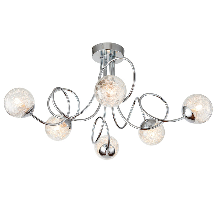 Auria 6lt semi flush Chrome
