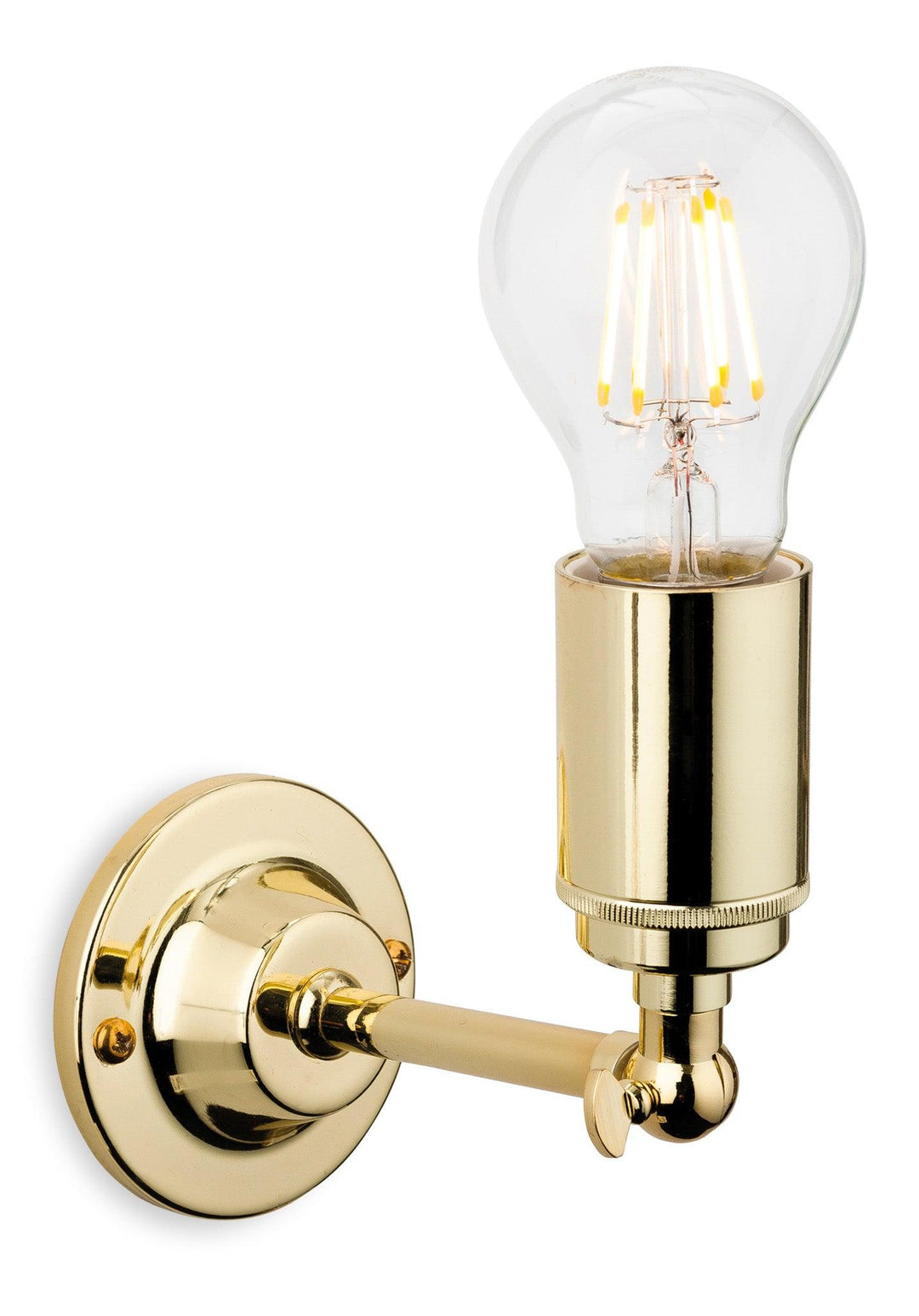 Indy Wall Light Polished Brass - Prisma Lighting