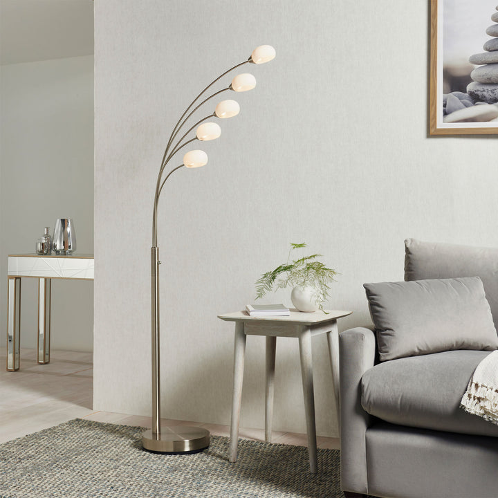 Jaspa 5lt floor Nickel
