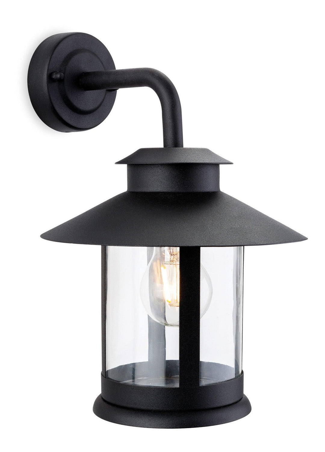 Roma Wall Light Black - Prisma Lighting