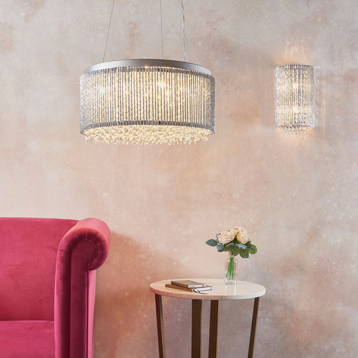Galina 2lt wall Chrome