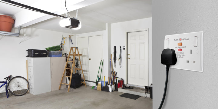 800 Series 13A 2-Gang Switched Socket with RCD Protection - Prisma Lighting