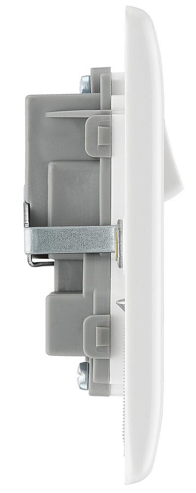 800 Series 13A 2-Gang Switched Socket with Indicators - Prisma Lighting
