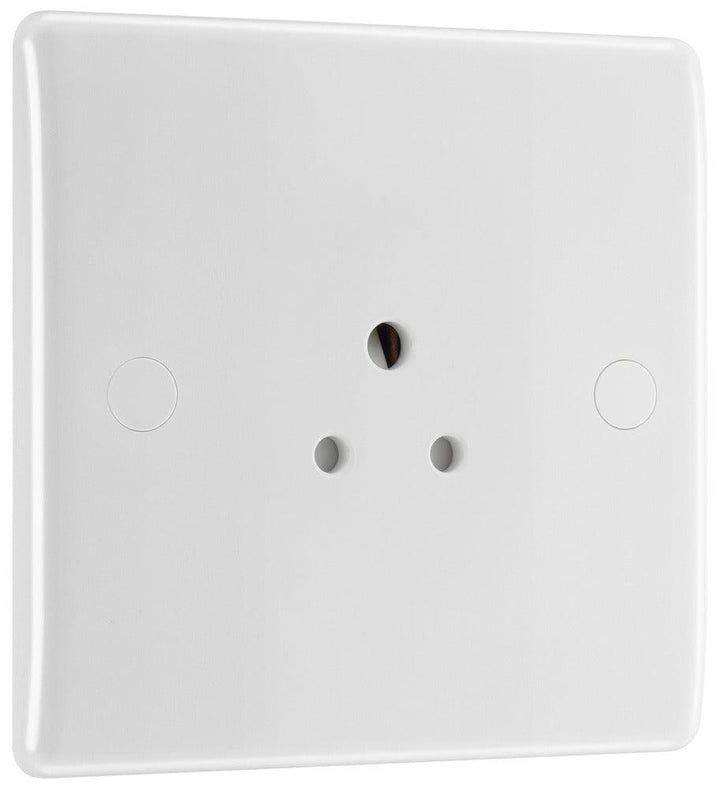 800 Series 2A 1-Gang Unswitched Socket, Round Pin - Prisma Lighting