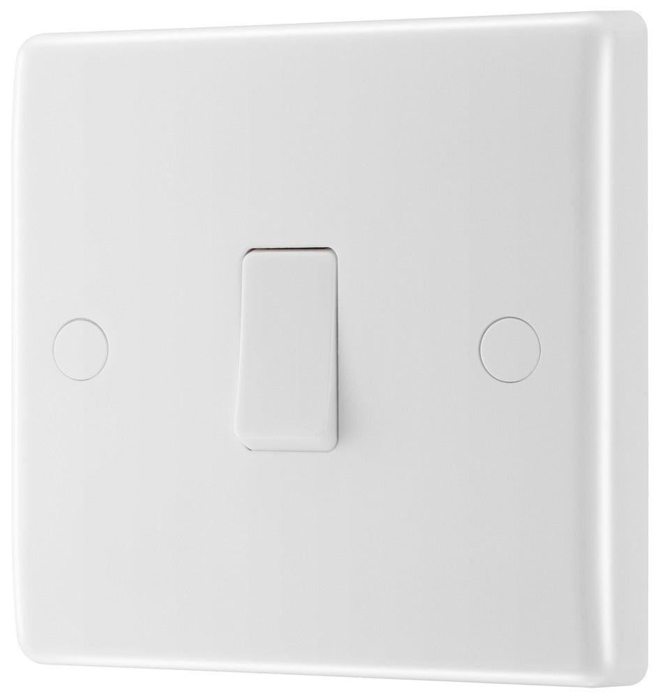BG 800 Series 20A Double Pole Switch with Flex Outlet 832-01
