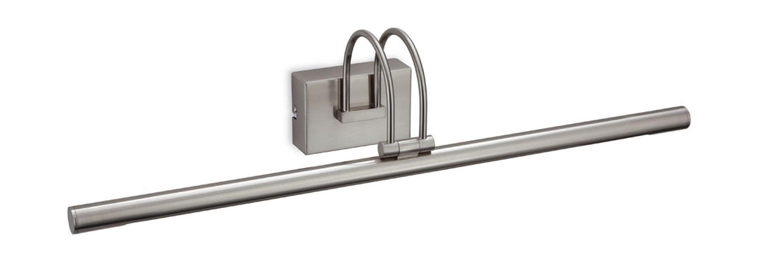 Lisa LED Picture Light Brushed Steel - Prisma Lighting