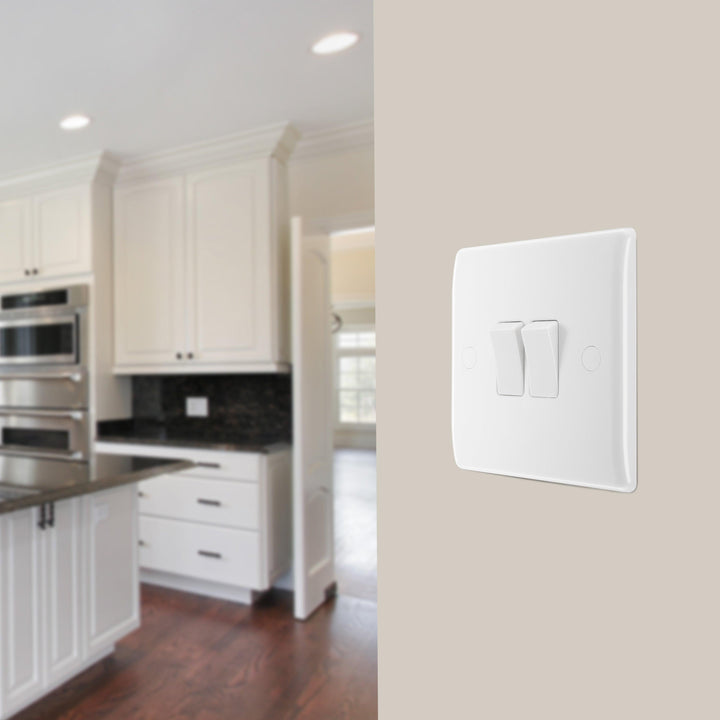 800 Series 10AX 2-Gang 2-Way Switch - Prisma Lighting