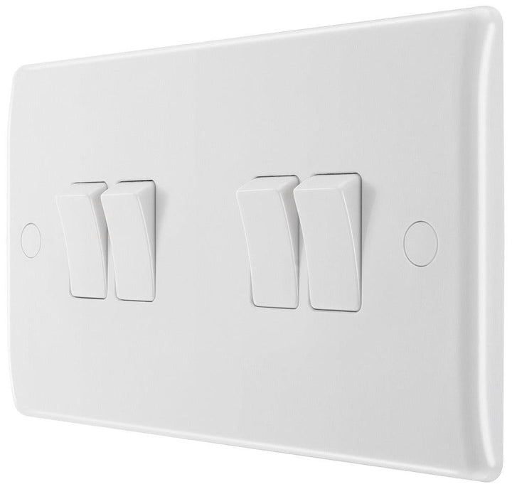800 Series 10AX 4-Gang 2-Way Switch - Prisma Lighting