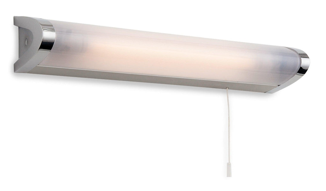 Amari 5w Wall Light (Switched) Chrome with Polycarbonate Diffuser - Prisma Lighting