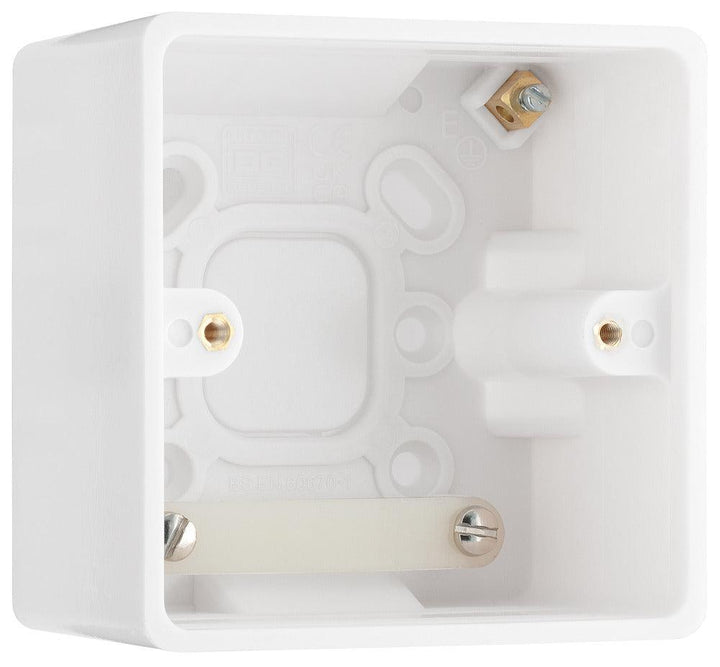 800 Series 1-Gang Surface Box, 50mm - Prisma Lighting