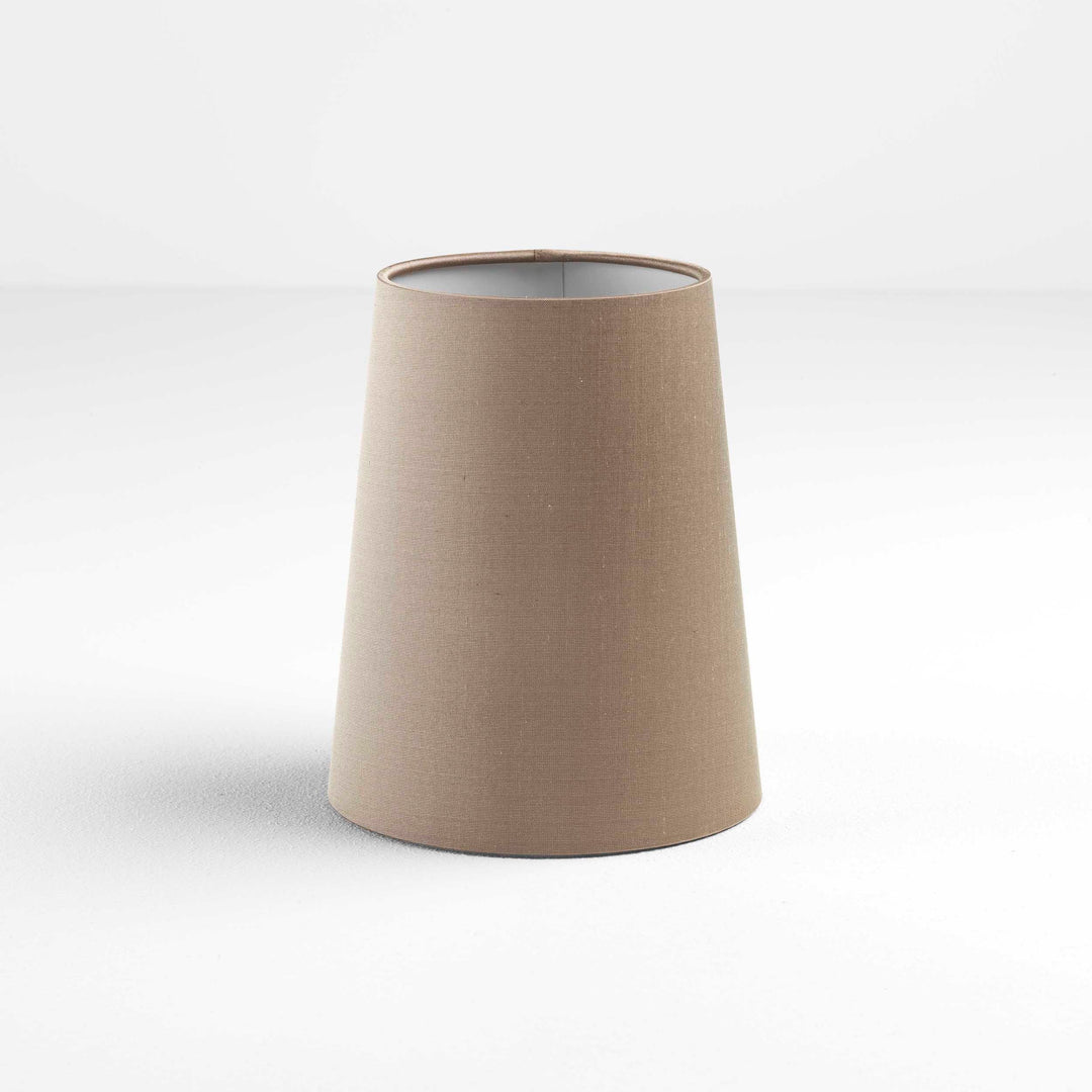 Astro Cone 138 Shade in Oyster polycotton fabric