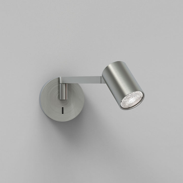 Astro Ascoli Swing Reading Light in Matt Black, Matt White, Matt Nickel, and Bronze – Adjustable Wall Fixture