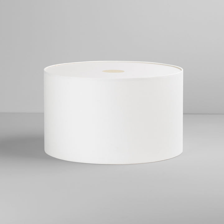 Astro Drum 420 Shade in White fabric