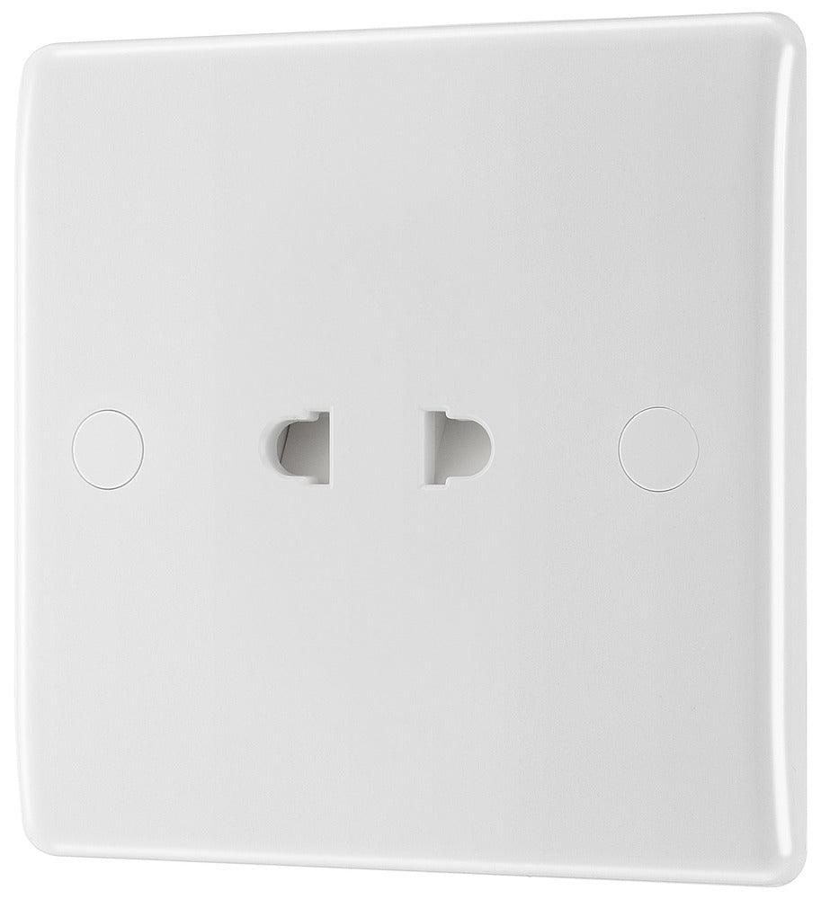 800 Series 16A 1-Gang European Shuttered Socket - Prisma Lighting
