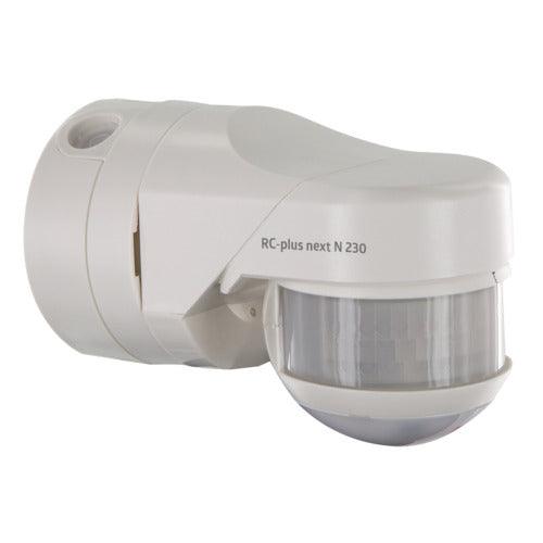BEG 93331 White PIR Motion Sensor RC-PLUS 230 NEXT N, 230 Degree, 20m Range