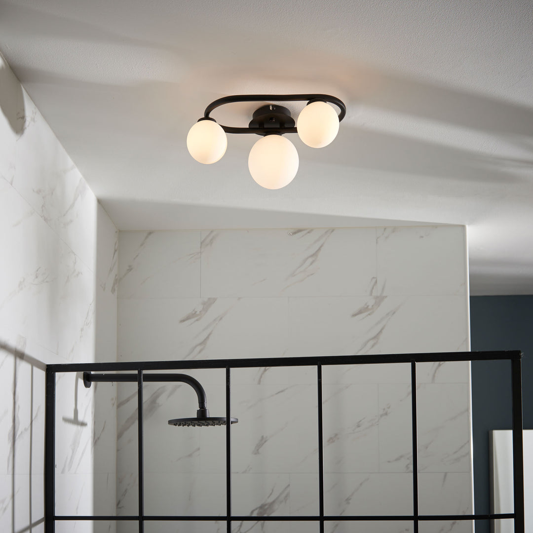 Pulsa 3lt semi flush Black