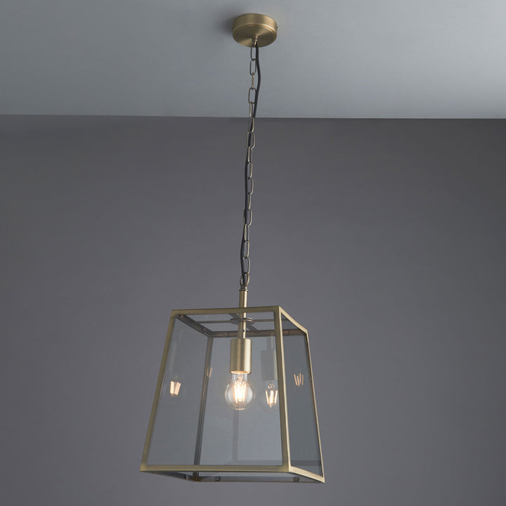 Hurst Pendant Brass