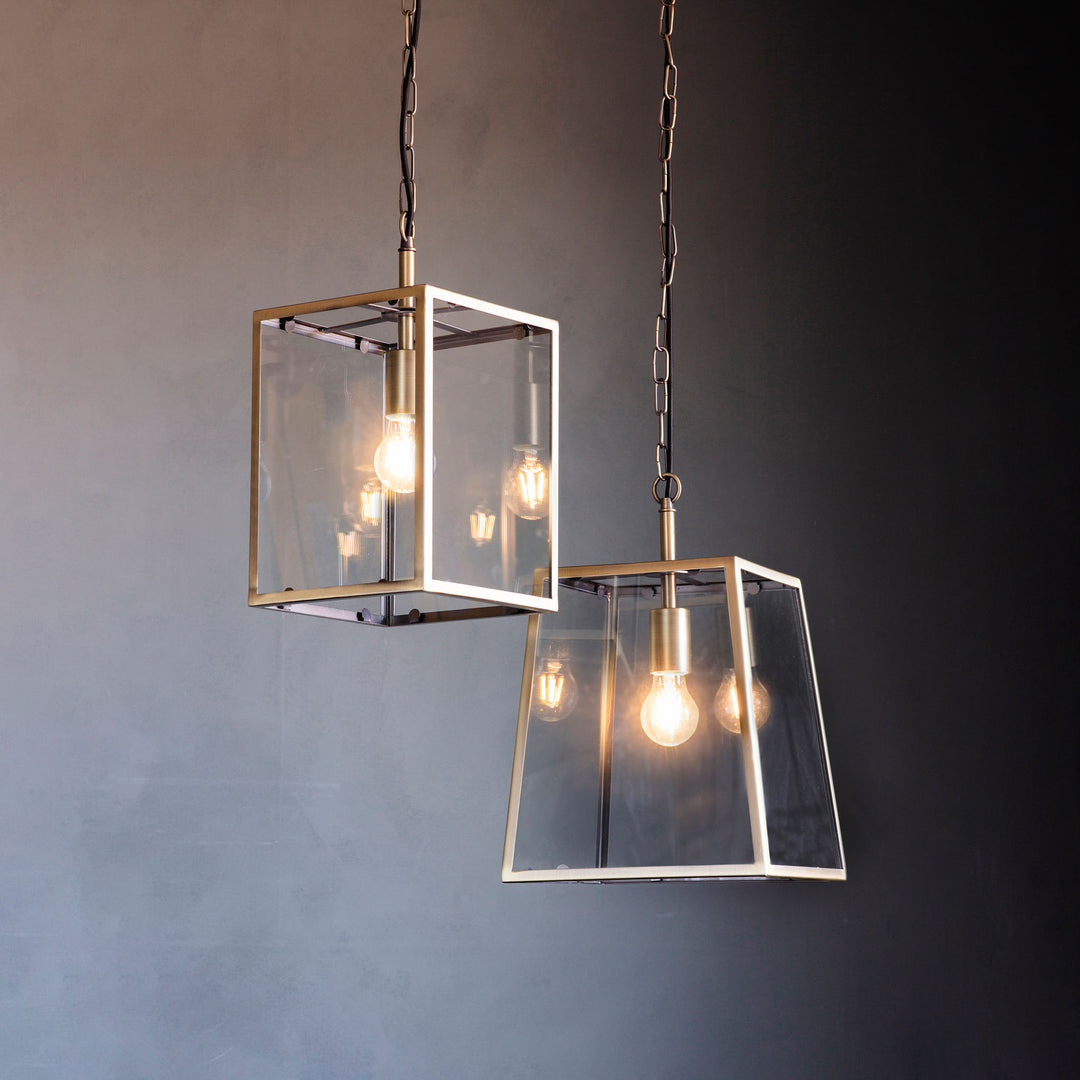 Hurst Pendant Brass