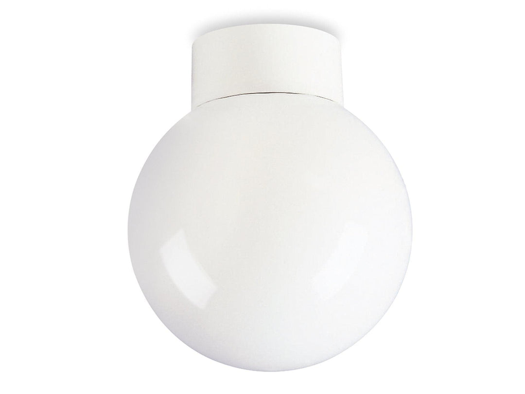 Opal Glass Sphere - 60w White - Prisma Lighting