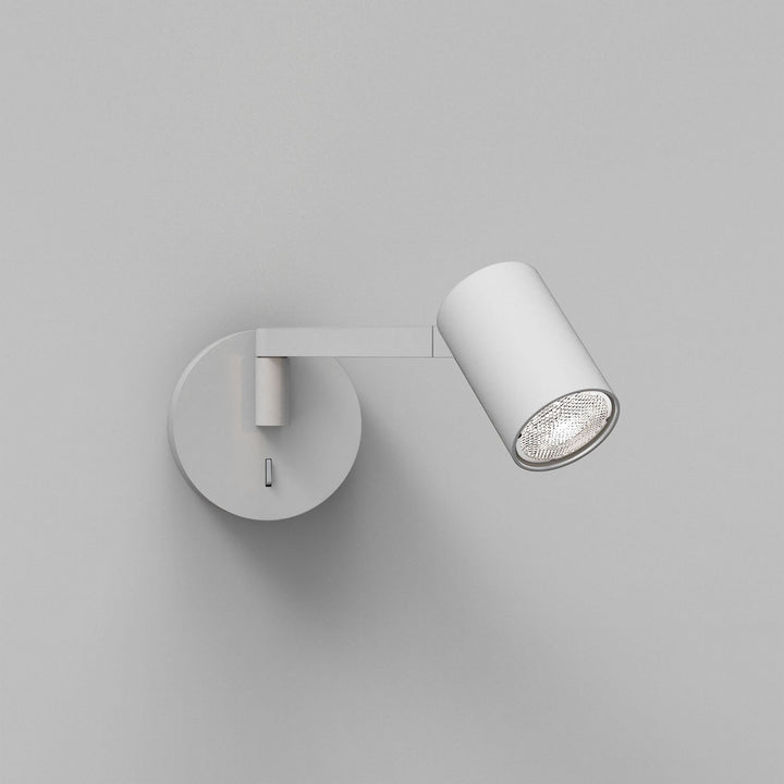 Astro Ascoli Swing Reading Light in Matt Black, Matt White, Matt Nickel, and Bronze – Adjustable Wall Fixture